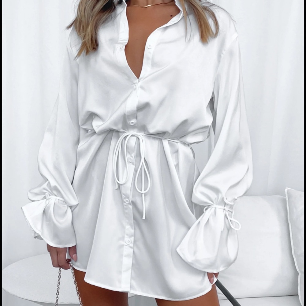 NWT White Fox Only Gets Better Dress